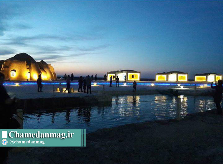 سوئیت‌های اقامتی دهکده گردشگری نمکی خور و بیابانک